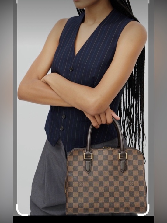 Louis Vuitton Handbags - EUC Louis Vuitton Damier Ebene Brera Handbag with Dustbag
